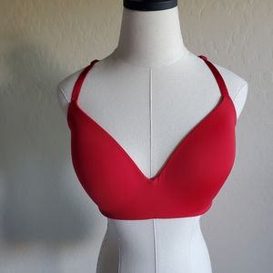 Victoria's Secret Wireless Red‎ Bra 34DDD